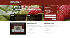 Desktop Screenshot of horsepower.com